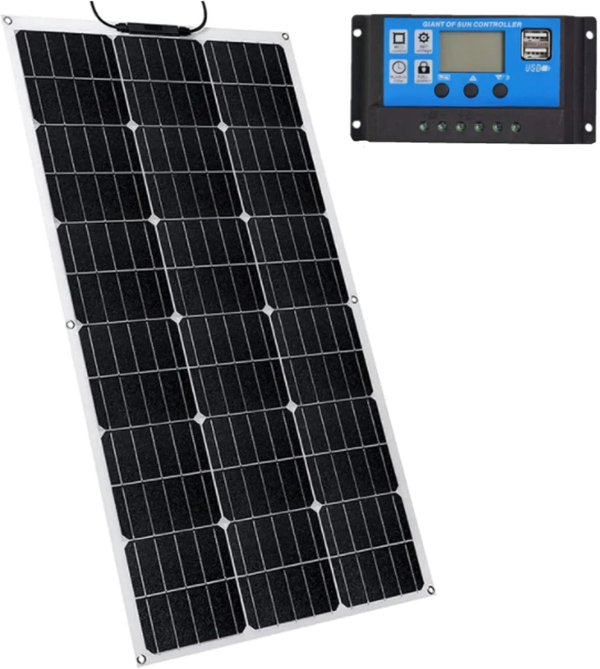Zonnepaneel, Marine RV Cabine Van Auto Ongelijke oppervlakken,400 W