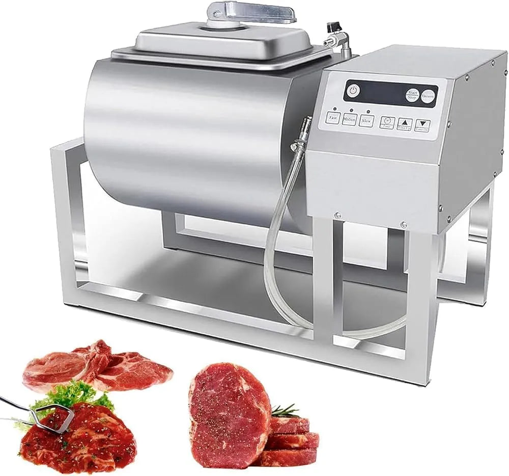 Machine met 18L, 99 minuten, timer, digitaal display en RVS, 3-versnellingssnelheid