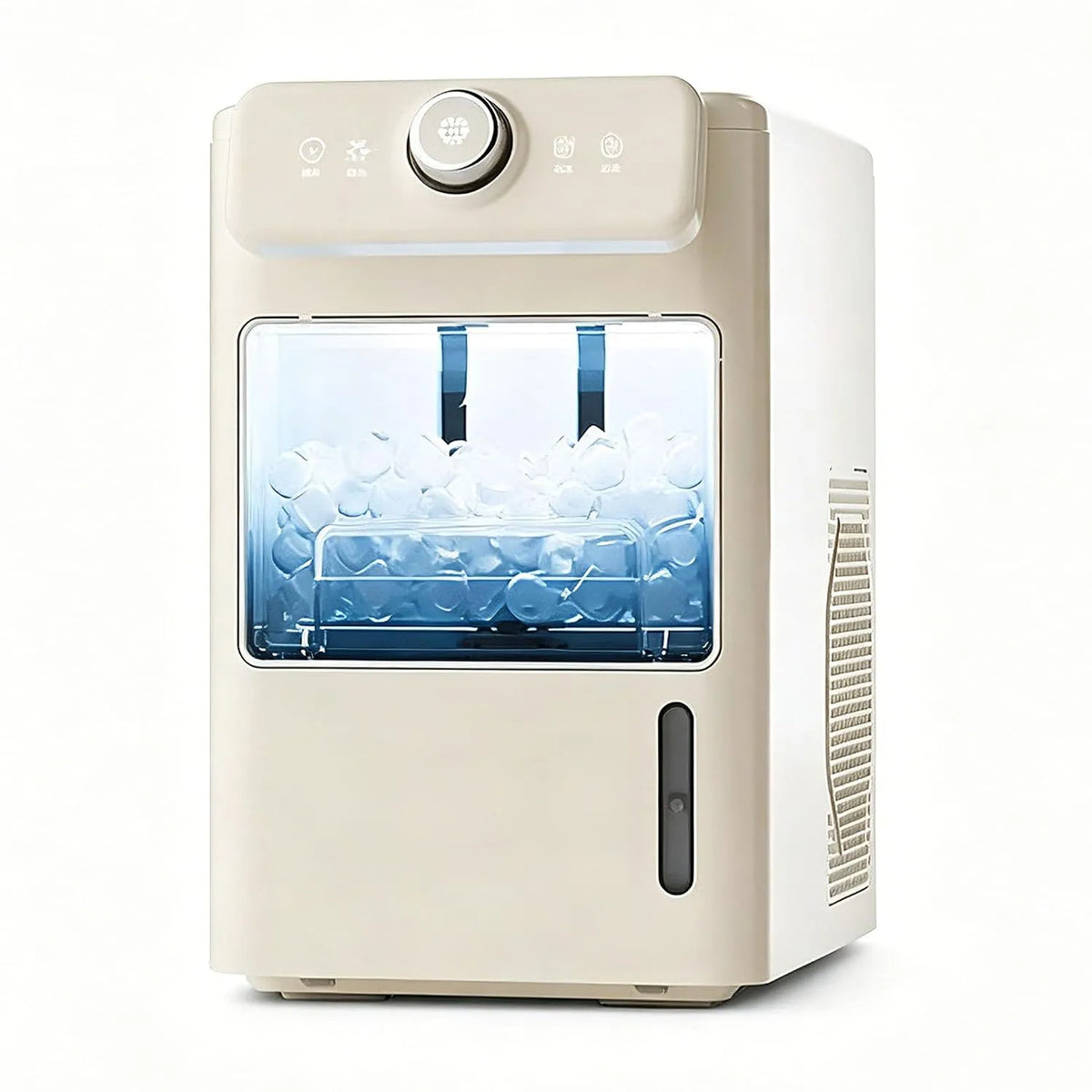 Machine, Desktop-Ijsmachine, Automatische Ijsmachine, Zelfreiniging Met Eén Knop, UV, Geschikt voor Commercieel Gebruik, Kraampjes, Dagelijkse
