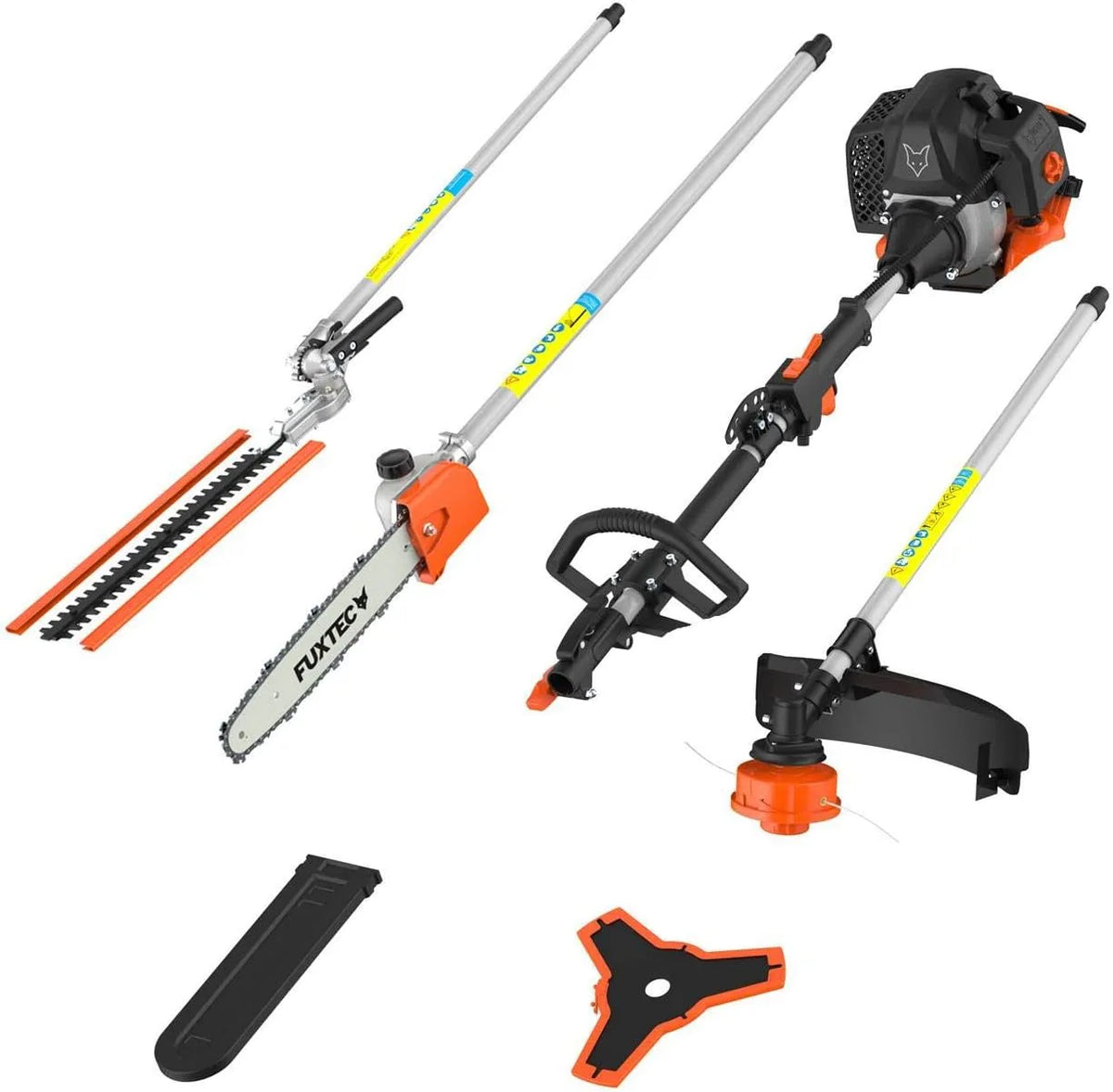 52cc, 3pk, 4-in-1, Grastrimmer, model FX-MT152, FUXTEC Benzine