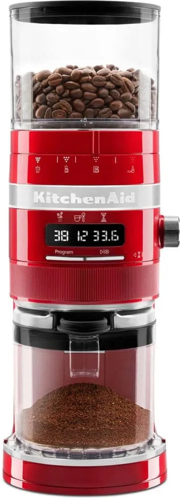 Espressomachine, KitchenAid, Liefdesappel Rood Coffee Grinder, Artisan