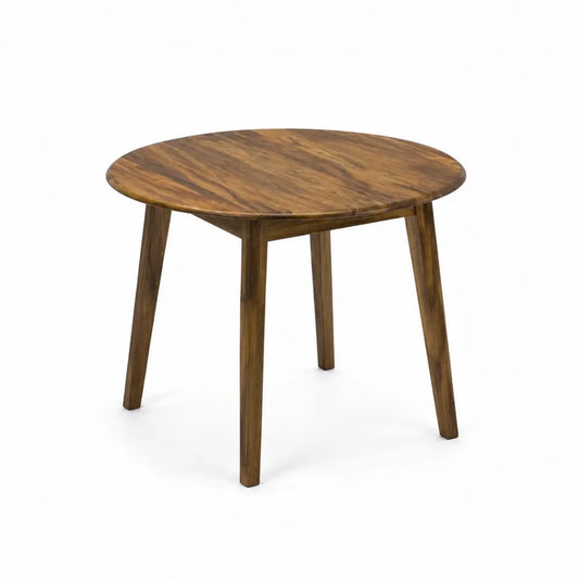 Runder Esstisch aus Akazienholz, Ø 90 cm