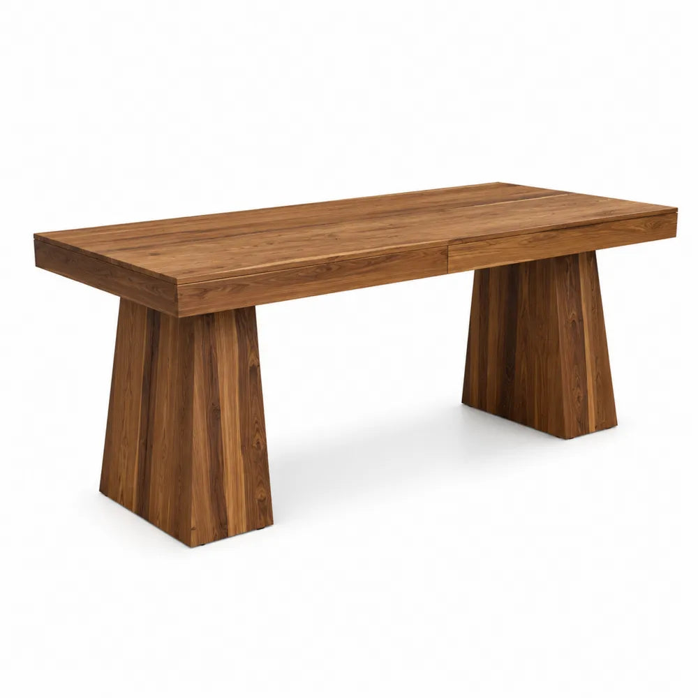 Esstisch Akazienholz Rechteckig 200x100x76cm Braun