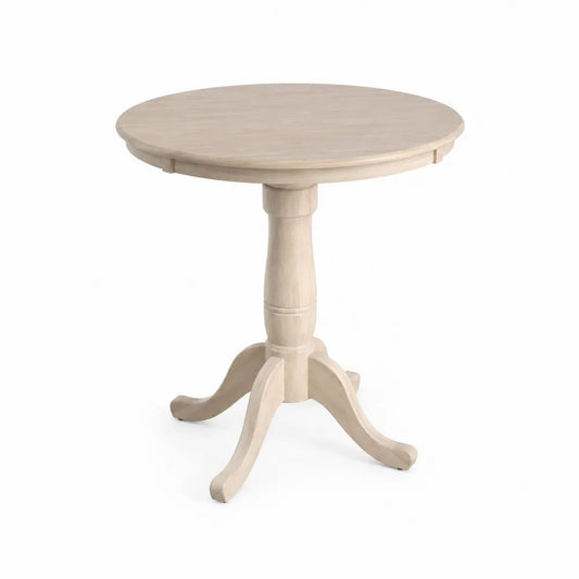 Runder Esstisch aus Kiefernholz 80 cm