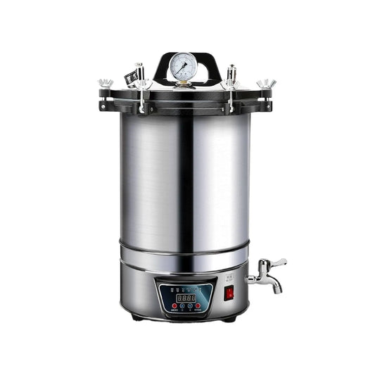 Stoomsterilisator met 18L, digitaal display, RVS en hogedrukstoom