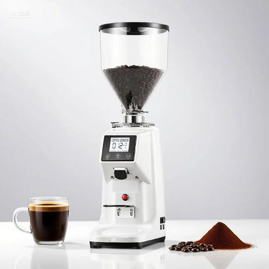 Molen, 60mm, wit, Commerciële Koffiemolen, Slim aanraakbediening, Cafés Restaurants, wit