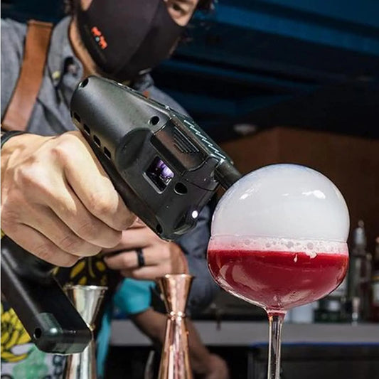 Cocktail Rookset met Rookpistool Voedselroker, Wijn, Smaak Blaster Rookinfuser Koude Rookbel Buks voor Stijlvolle Rook, Geïnfundeerde Cocktails