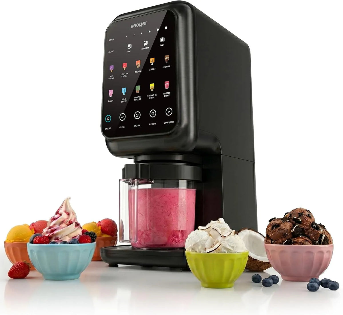 Vriezer, 10 programma's, Seeger MultiCream