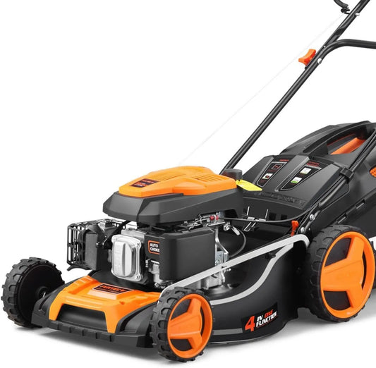 Grasmaaier, 4,4 kW, 51 cm, met achterwielaandrijving en EasyClean-functie: FX-RM5196