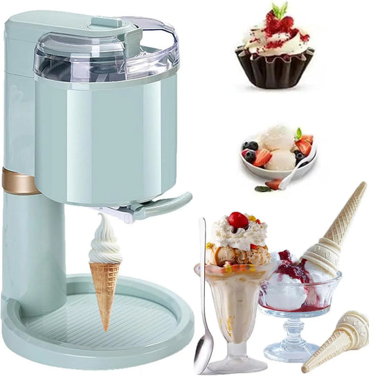 Machine met doe-het-zelf bevroren yoghurt, draagbaar en gemakkelijk schoon te maken, inhoud 1000 ml, sorbet en gelato-machine