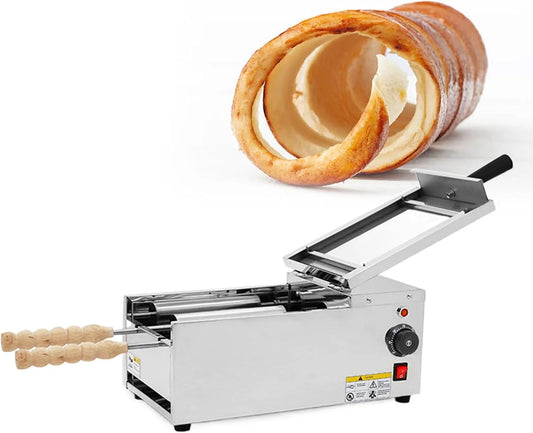 Inbouwoven met donutmachine, broodoven, schoorsteenrolmachine, cakeroloven en voor restaurant, ijskrokante oven