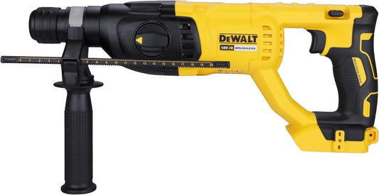 Boormachine, DeWalt DCH133N, zonder accu, draadloos, Geel/Zwart, 18 V