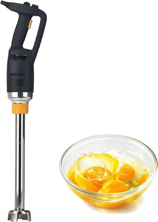 Blender, 500 W, Commerciële Onderdompeling Blender Met 500mm Stick, 18.000 Tpm, RVS, Staaf Lengte 400 Mm, Variabele Snelheid voor zwaar gebruik