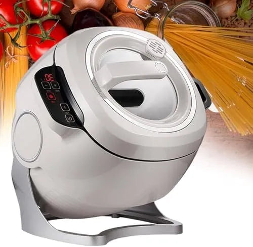 Robot met 6 l, 2000 W, regelbare thermostaat en RVS, one-touch-bediening