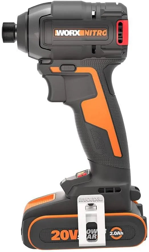 Accu-slagmoersleutel WX265 met 20V, 2Ah, 3 snelheden, 2 modi en aluminium