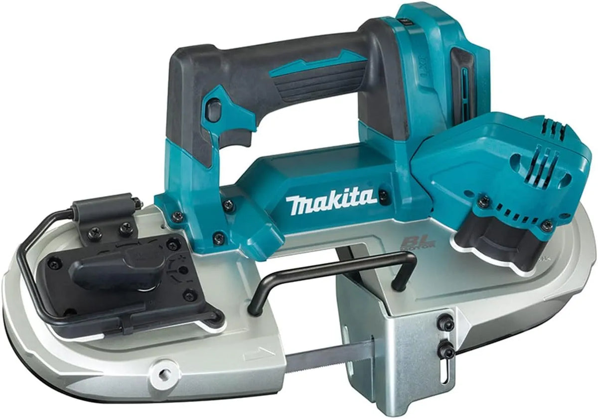 Makita, DPB183Z, 18 V, blauw, zonder oplader, aluminium, zonder accu in de doos