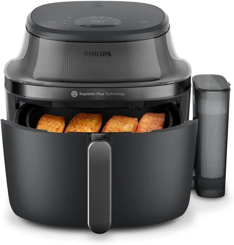 Airfryer, Philips, met Stoomfunctie en RapidAir Plus, 7,2L