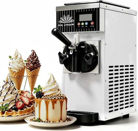 Tafel met 4-5 l, 2,5 l, 1 l, 450 W, 10 minuten, 4-6 minuten, digitaal display en RVS