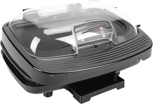 Panini-grill Voor Thuis met 27 x 24 x 16 cm, 25,5 x 16 cm, 22,5 x 11,5 cm, 1000 W en aluminium