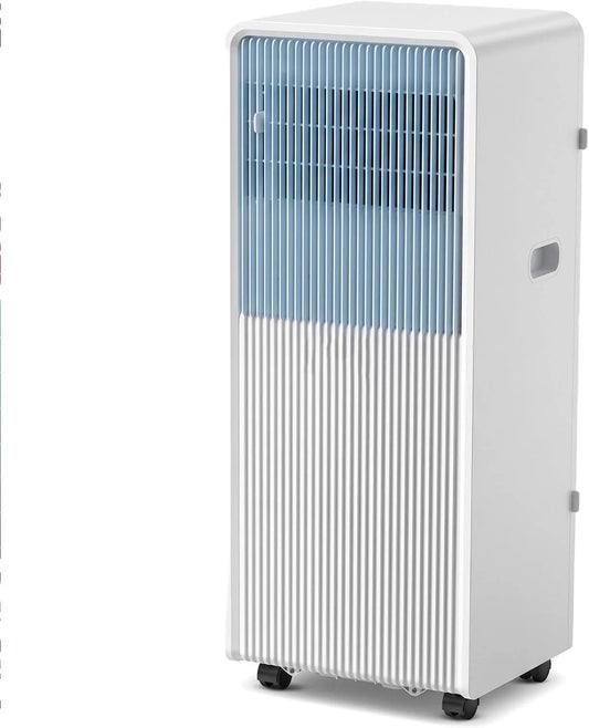 Mobiele airconditioner en Luchtontvochtiger, Slimme draagbare airconditioner 12000 BTU, snelle koeling en geluidsarm, raamkit inbegrepen, 24-uurs
