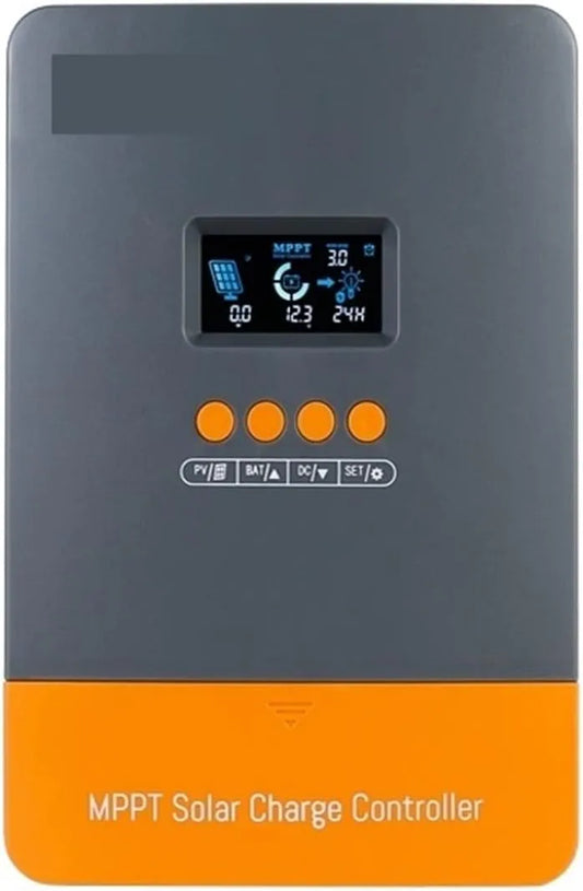 Zonnepaneel met 60A, 12V, 24V, 36V, 48V, digitaal display en zonne-energie