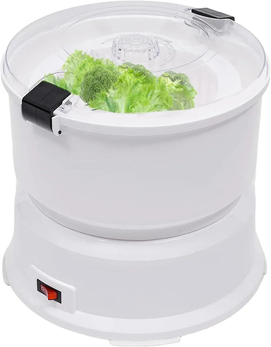 Machine met 27 x 25,5 cm, 110V, 85 W, 10,03 inch, 15 minuten, RVS en wit