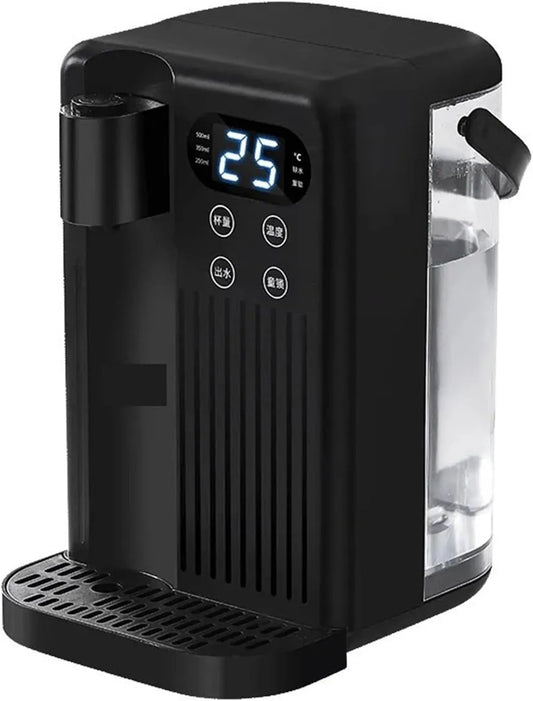 Waterdispenser met 3L, 1800 W en zwart, Instant Heetwaterdispenser