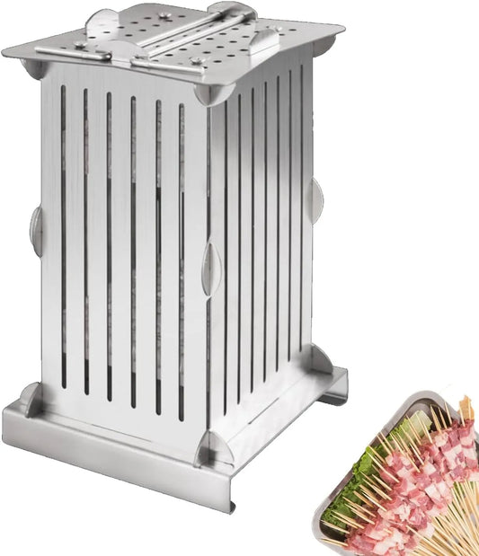 Barbecue, Gemakkelijk schoon te maken Vlees Spiesjes Machine