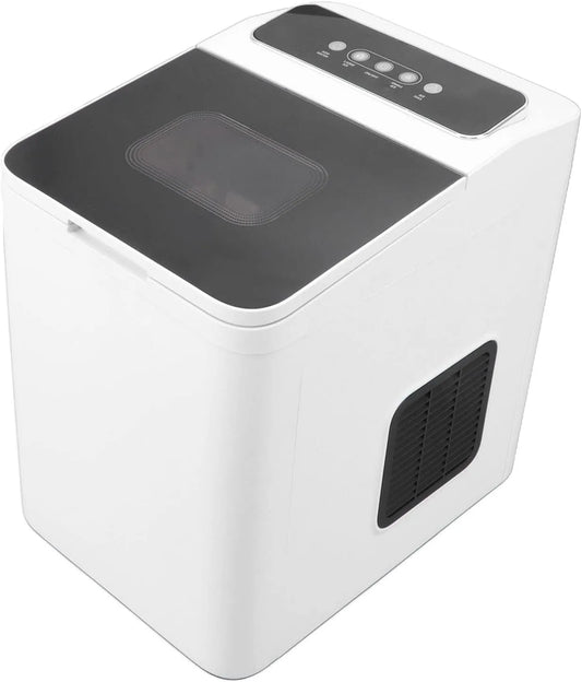 Machine, Wit ABS 1,5 L, Woonkamer, Kantoor, Hidyliu Kleine, Ijsmachine op Aanrecht voor Keuken, Kantoor, Woonkamer