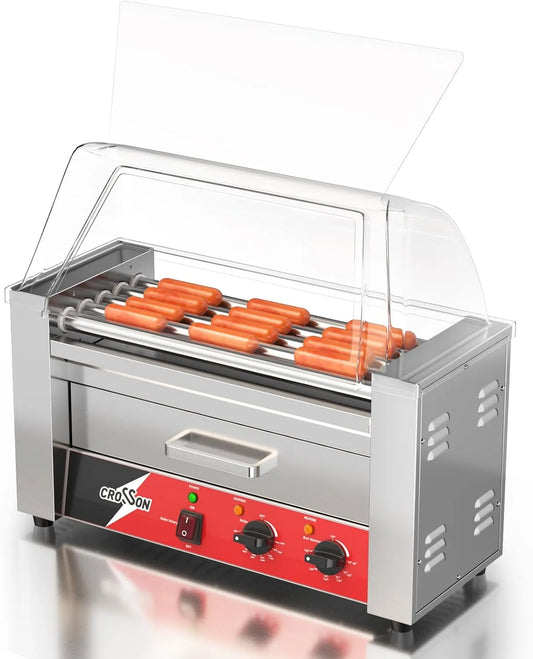 Dog machine met 1050 W, 85°C, 15 minuten, 200°C, regelbare thermostaat en RVS