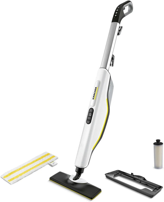Kärcher Stoomreiniger met 60 m2, 0,5 l, 1.600 W, 30 seconden, digitaal display en groen