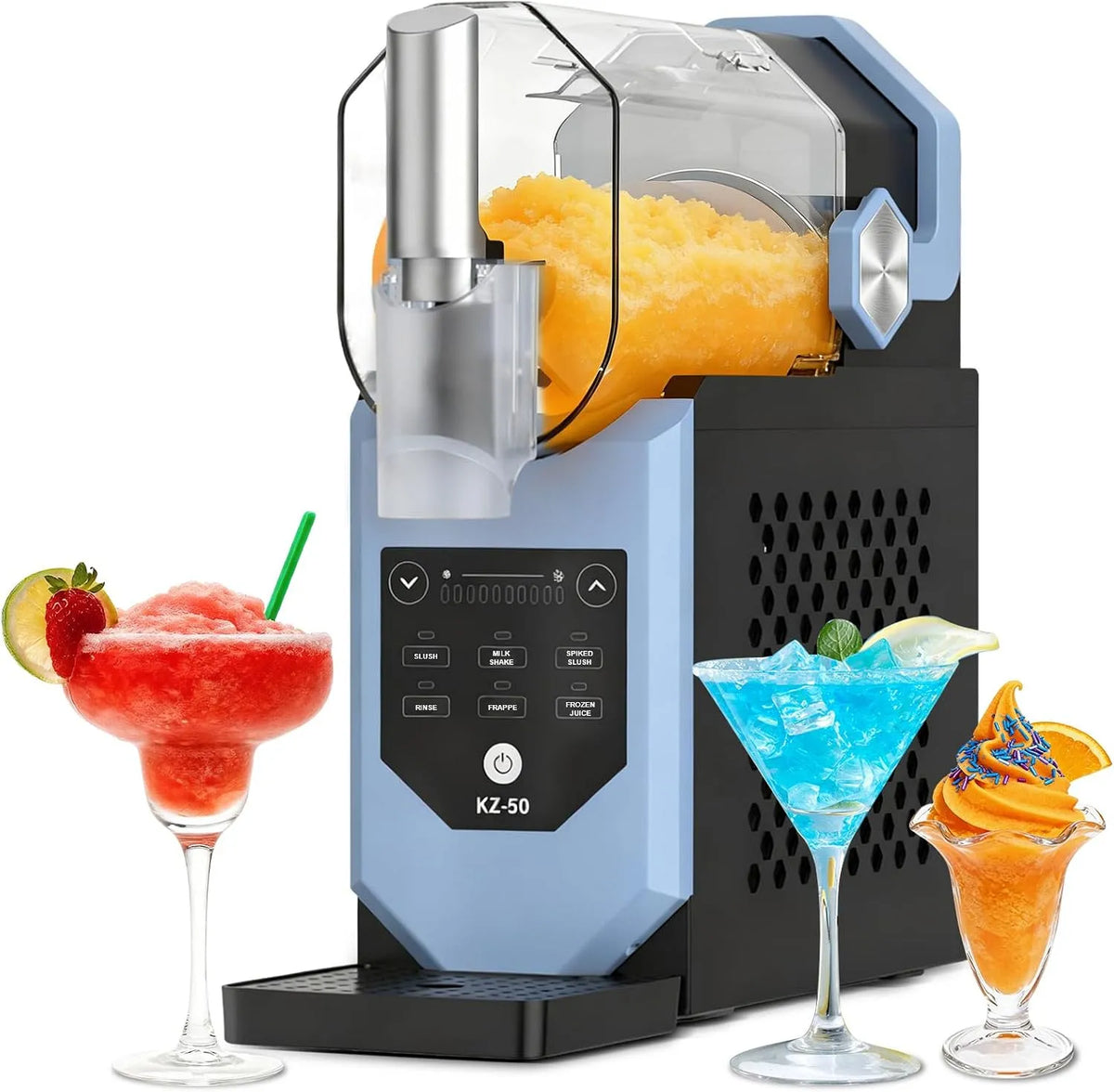 Machine met 5-in-1, 6 programma's, digitaal display, regelbare thermostaat en geluidsarme werking
