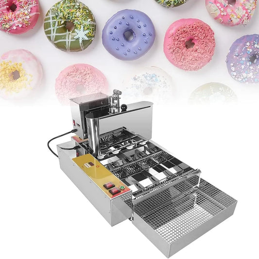 Automatic Donut Machine met 5.5L, 84 X 52 X 44cm, 220V, 50HZ, 2800 W, 220°C, 6L en 28.2kg