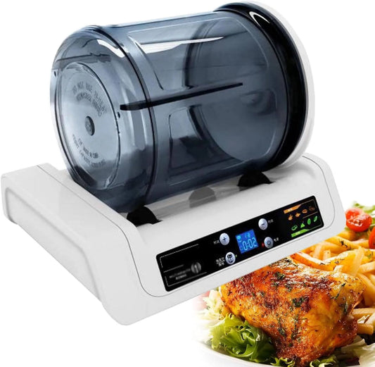 Machine met 15 minuten, 33 x 24 x 25 cm, 4 W en transparant, vacuüm tumbler 15 minuten