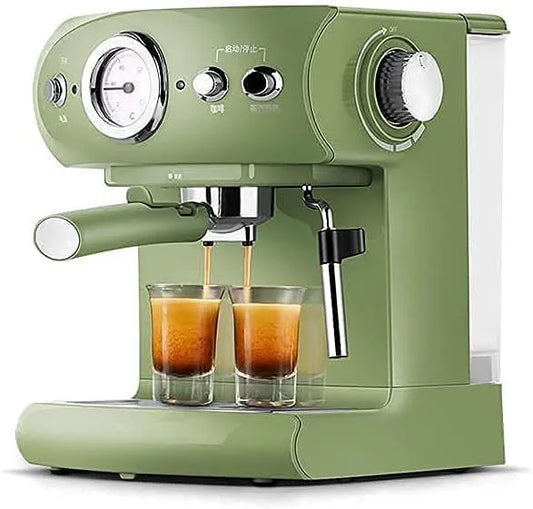 Espressomachine, Volautomatische koffiemolen Retro kleine koffiemachine Thuis, sapcentrifuge sapmachine mixer Interesting