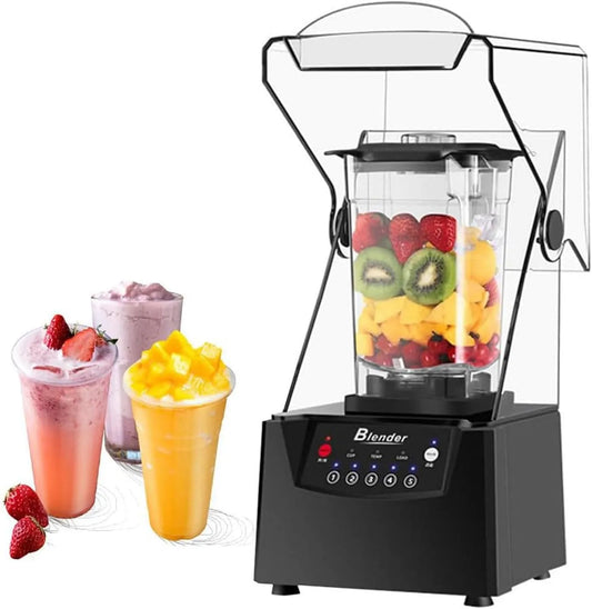 Blender, 2L, slim aanraakbediening, instelbare snelheid, voor smoothies, sappen voor thuis, restaurants, hotels