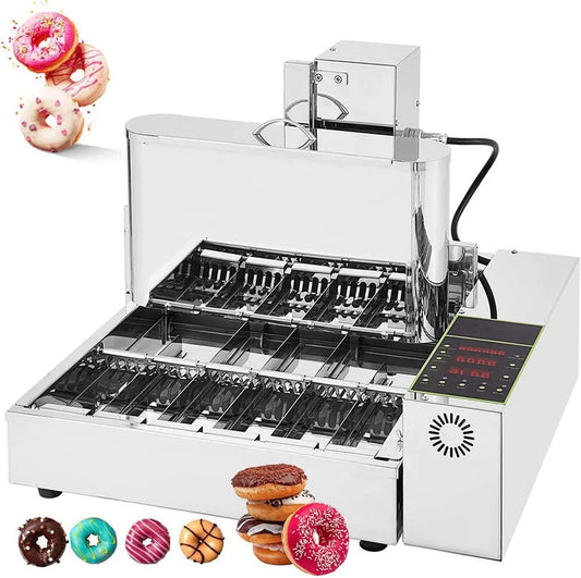 Donut Making Machine met 388 x 248 x 63MM, 388 x 364 x 63MM, 420 x 280 x 680MM, 380 x 275 x 60MM, 240 x 400 x 400MM, 310 x 530 x 400MM, 5.5L en 9.5L