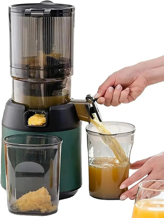 Vaatwasser, fruitpers, voor fruit en groenten groen, draagbare sapcentrifuge