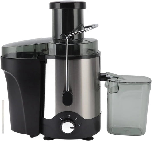 Centrifugale sapcentrifuge met 3 snelheden, 600 W en RVS, 3 snelheden met puls