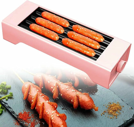 Dog Roller Machine met 42 x 12 x 9CM, 42 x 15 x 9CM, 42 x 18 x 9CM, 220 W, 0-180°C, 0.9KG, 1.25KG en regelbare thermostaat