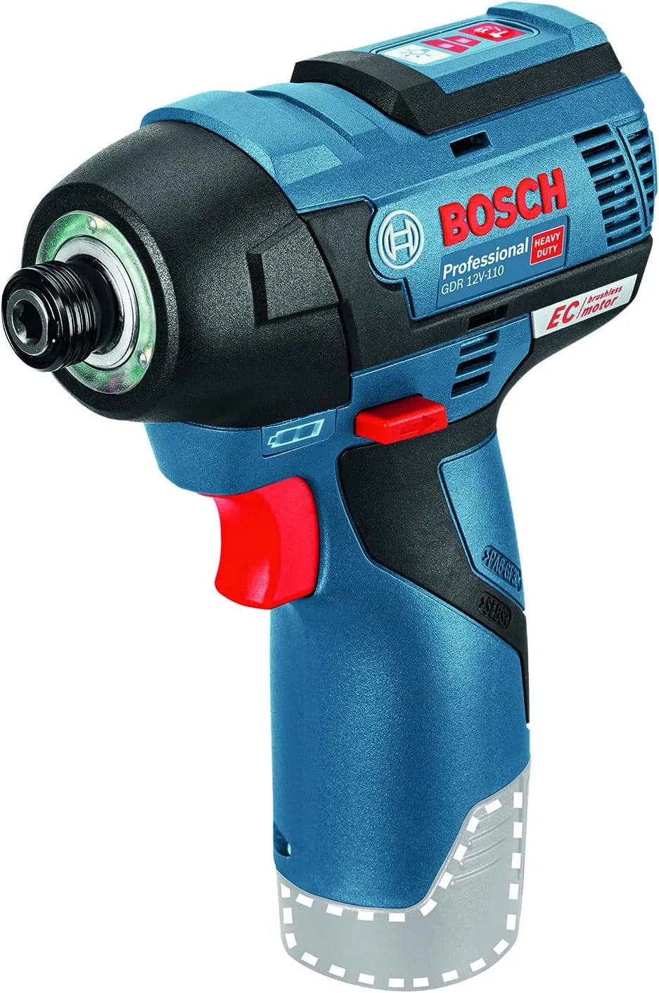 Lader, Bosch Professional, in kartonnen doos, 12V, accu's en oplader