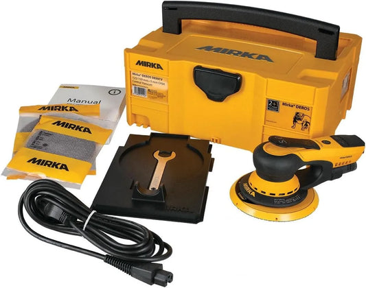 Stofzuiger, MID5650202CA, 125mm, 150mm, Mirka DEROS 5650CV / Excentrische schuurmachine met centrale stofzuiger