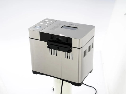 Broodbakmachine met 650 W, 1 kg, 19 programma's, 1 uur, 15 minuten, regelbare thermostaat, RVS en aluminium