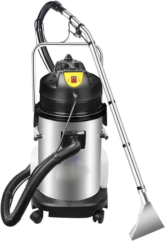 Stofzuiger, 40L/11Gal Commerciële Tapijtreinigingsmachine 3 in 1 Tapijttrekker, Machine Roestvrijstalen Tapijtreiniger Machine