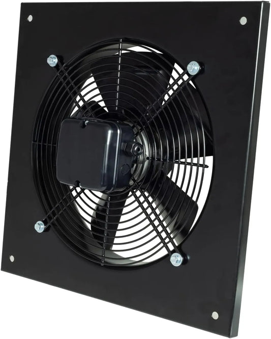 Ventilator AXF300B met 300 mm, 230 V, 50 Hz, 90 W, 1750 m3/h, 1350 RPM, wandmontage en geluidsarme werking