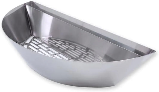 Barbecue, Twee-Zone Rookopzetstuk voor Lage en Langzame BBQ, Reverse Sear, Amerika's Test Kitchen Grill Accessoire
