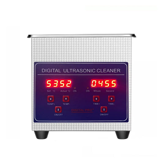 Ultrasoonreiniger met 1.3L, Timer en digitaal display, Ontvetten Hardware Onderdelen reiniger Bad Timer