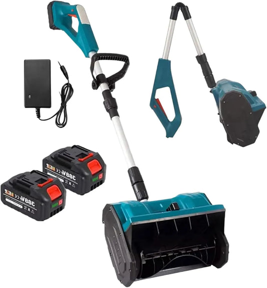 Sneeuwschuiver met 1200 W, 10 cm, 33 cm en 8 cm, 1200 W sneeuwblazer met instelbare richting en telescopische stang