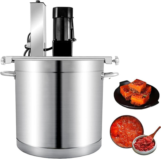 Elektrische Mixer Machine, 120 W Elektrische, 20L Commerciële Voedsel Mixer, 4 Blade Roerschraper Verstelbaar, Roer Gelijkmatig, Voor Het Maken