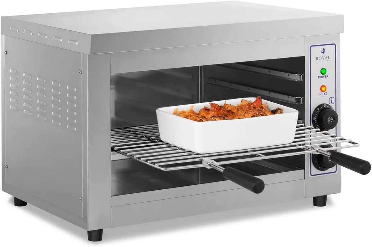 Inbouwoven, 3250 W, Timer, 50-300°C, Evenementen en in de Keuken Buiten Barbecue